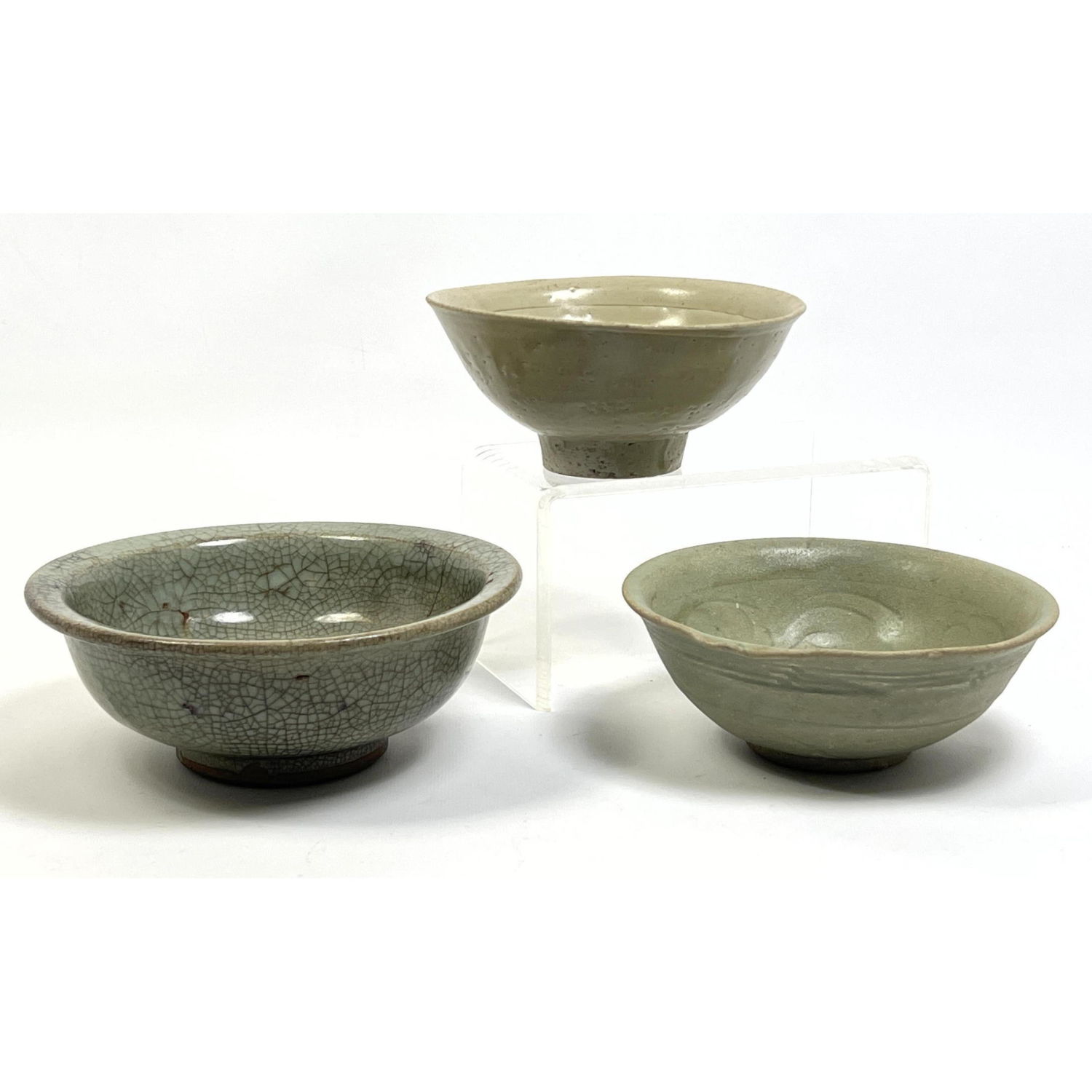 3pcs Chinese Bowls. Kang Hsi.