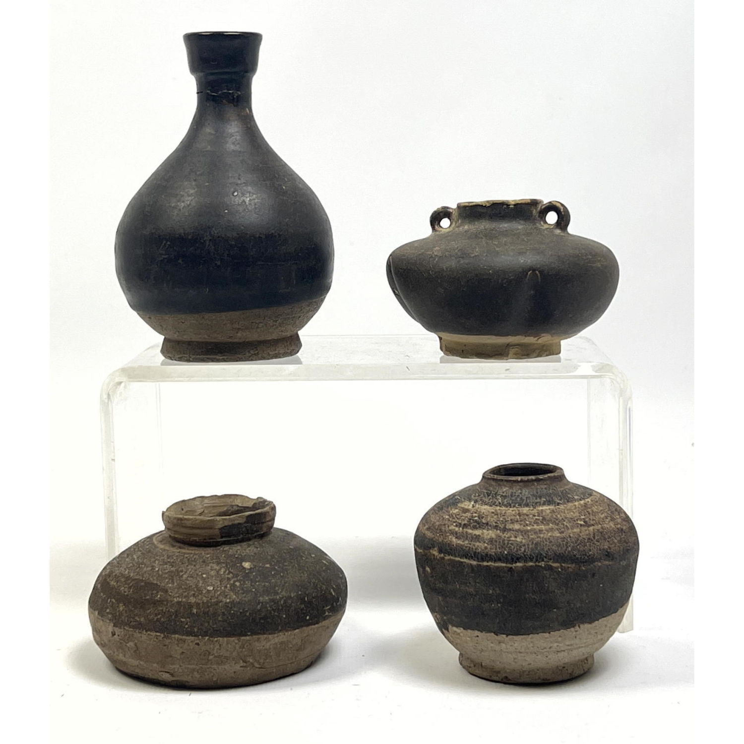 3pcs Chinese Bowls. Sung, Chalieng,