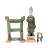3PCS CHINESE MING STYLE CEREMO