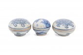 3PCS CHINESE ROUND LIDDED HATC