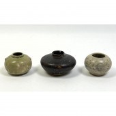 3pcs Chinese small Pots. Tongk