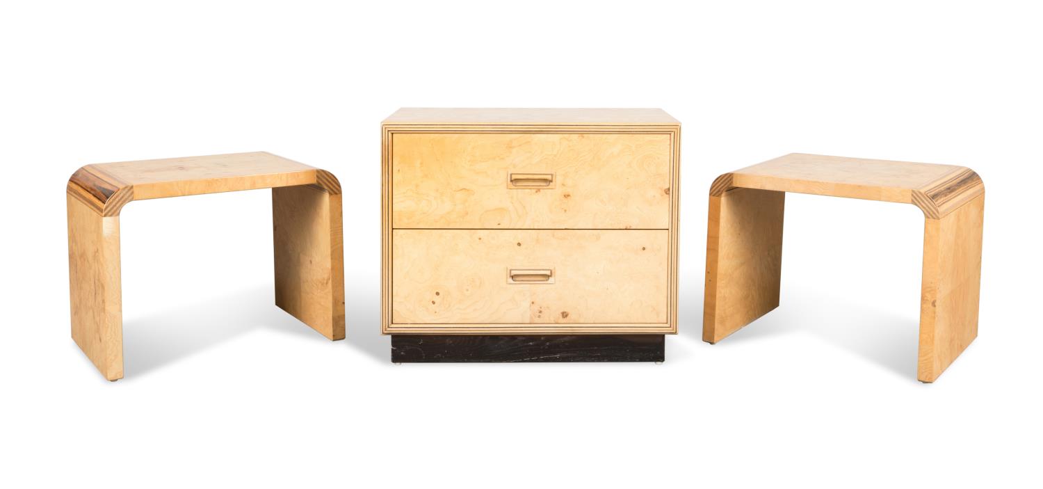 3PCS HENREDON "SCENE TWO" TABLES