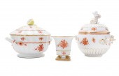 3PCS HEREND 'CHINESE BOUQUET"