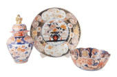 3PCS, IMARI DECORATED PORCELAI
