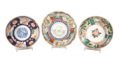3PCS JAPANESE IMARI DECORATED