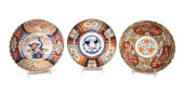3PCS JAPANESE IMARI DECORATED