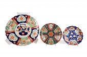 3PCS JAPANESE IMARI PALETTE PO