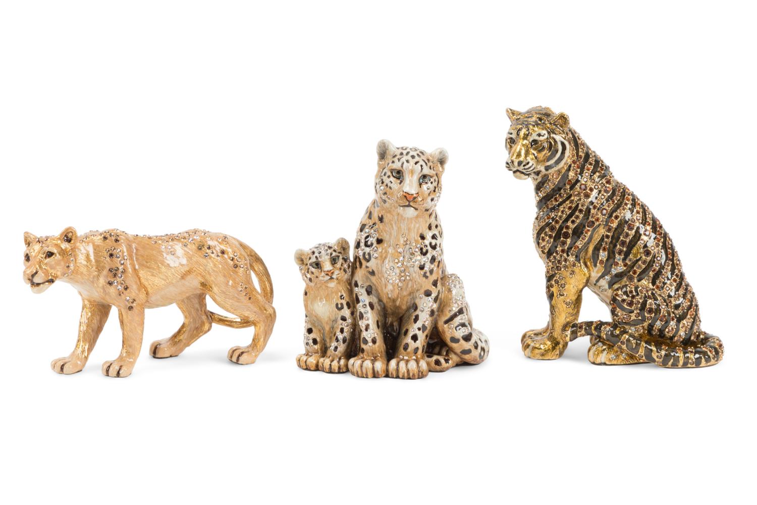 3PCS JAY STRONGWATER JUNGLE CAT