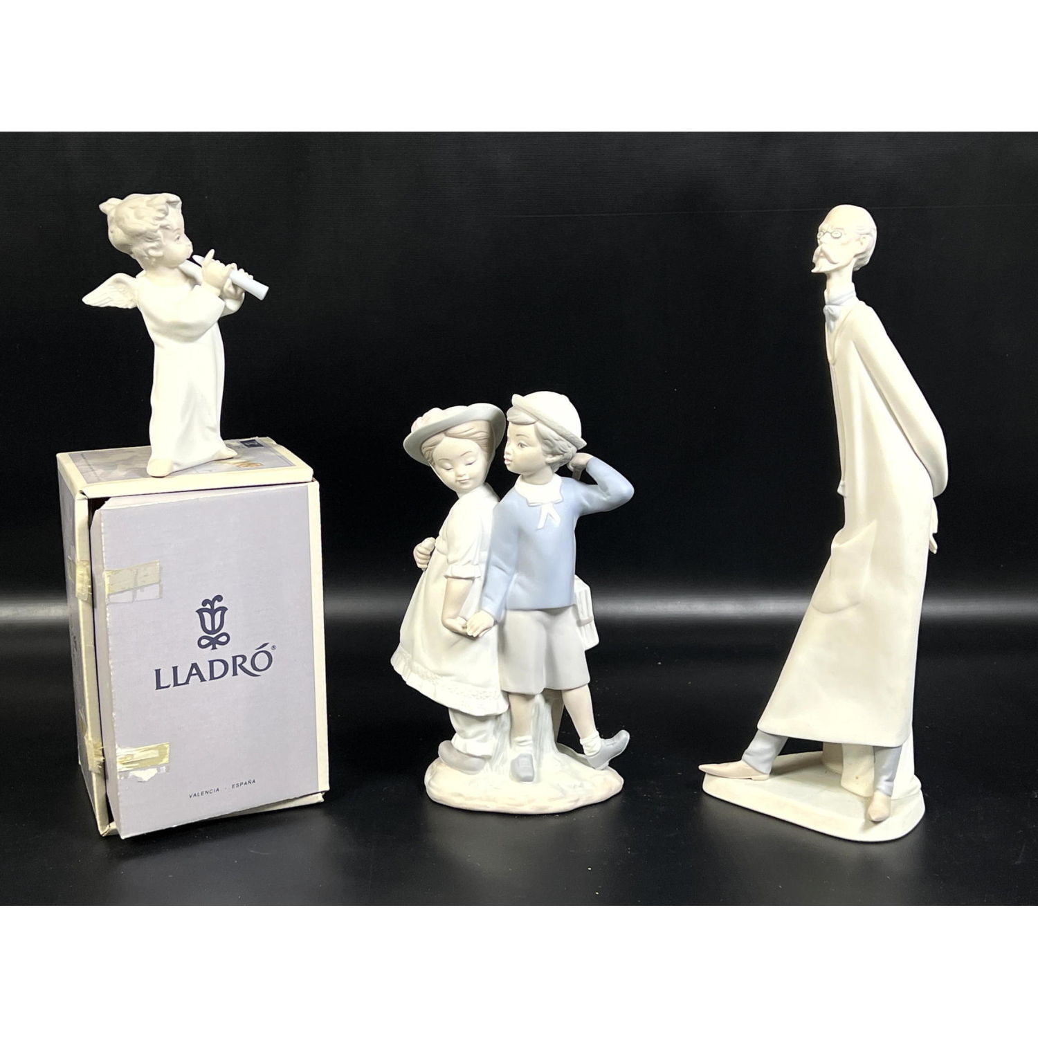 3pcs LLADRO Figurines. --- 