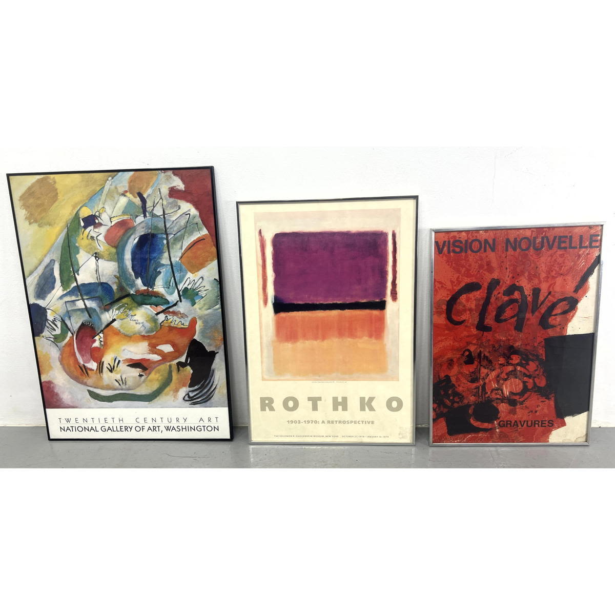 3pcs Modern Poster Prints. Mark