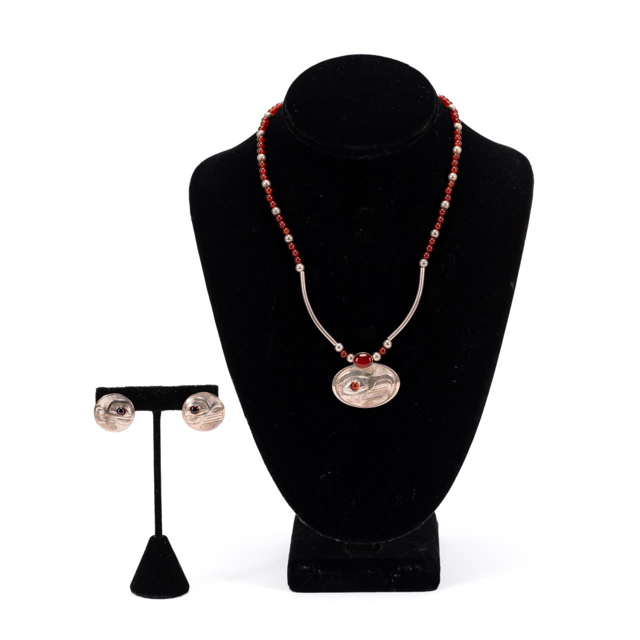 3PCS NATIVE AMERICAN STYLE STERLING