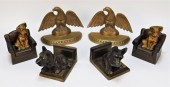 3PR AMERICAN BRONZE BRASS ANIM