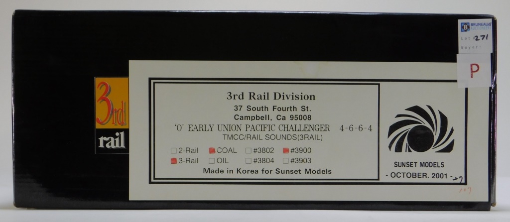 3RD RAIL EARLY UNION PACIFIC