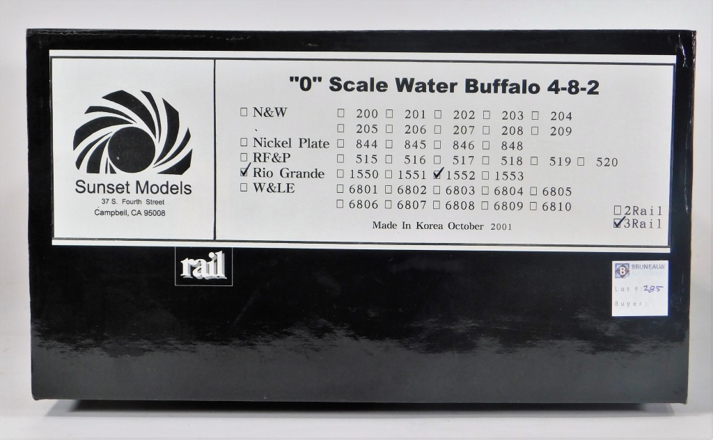 3RD RAIL RIO GRANDE 0 SCALE WATER