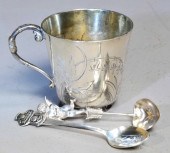 (3)Silver & Silver Plate Items