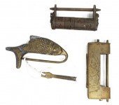 (3)VINTAGE & ANTIQUE ASIAN LOC