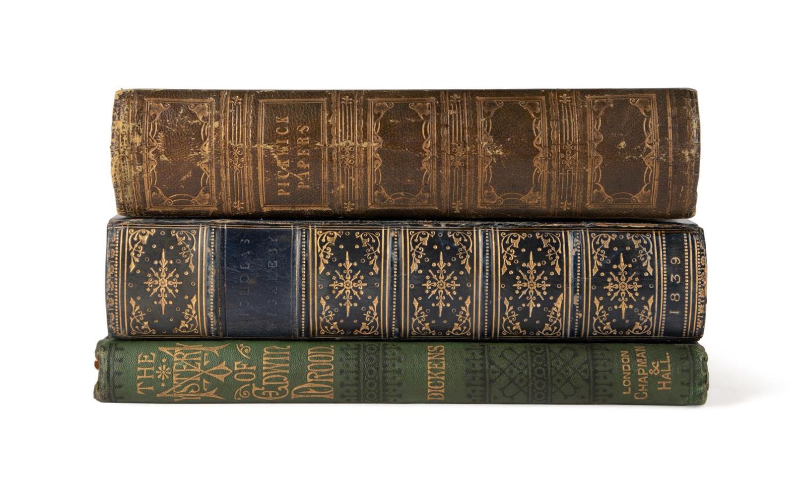 3VOL CHARLES DICKENS FIRST