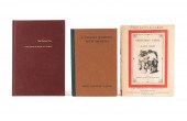 3VOL LOT OF THREE SIGNED BOOKS