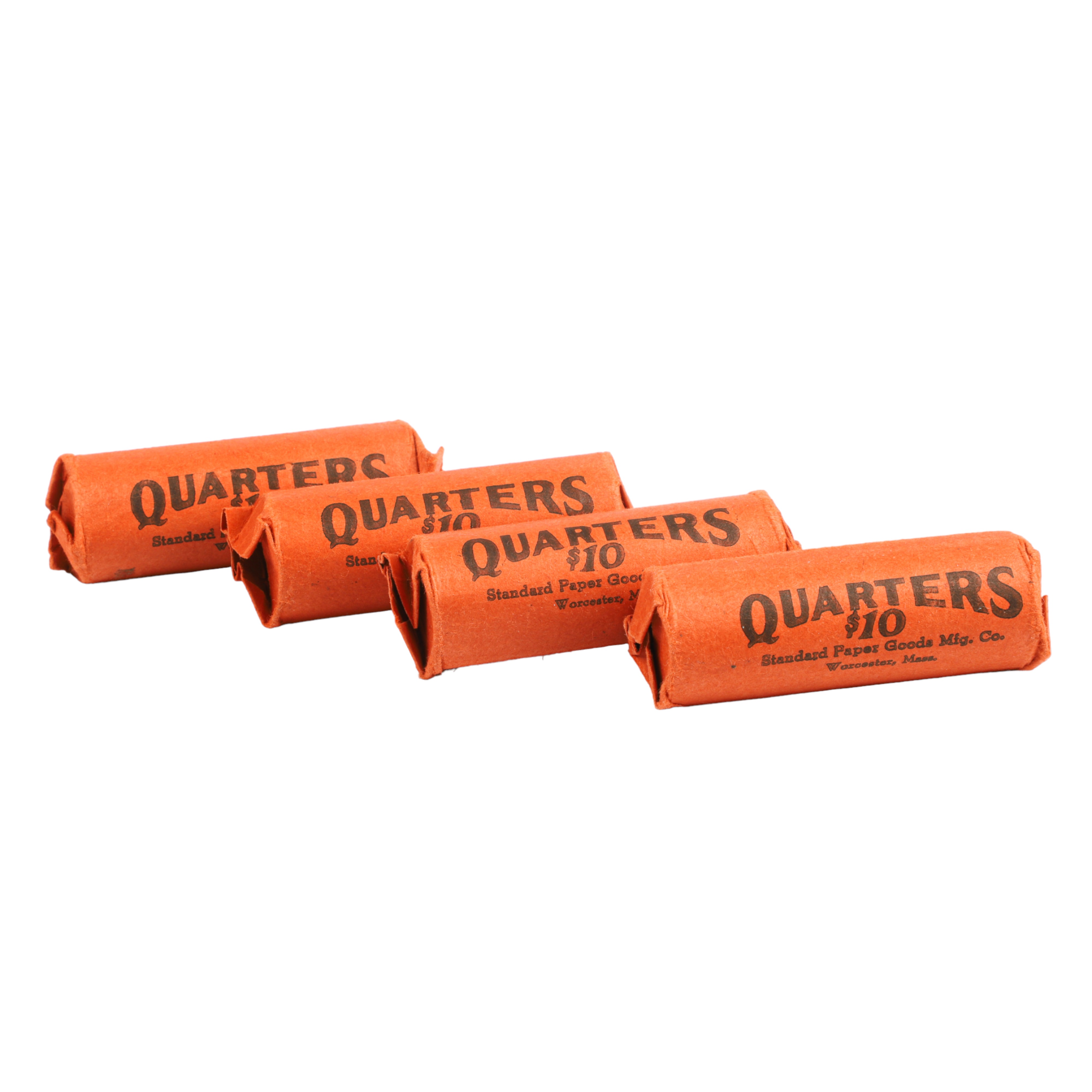 (4) $10 FV Rolls of Washington