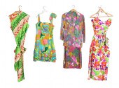 (4) 1960/70's dresses and ense