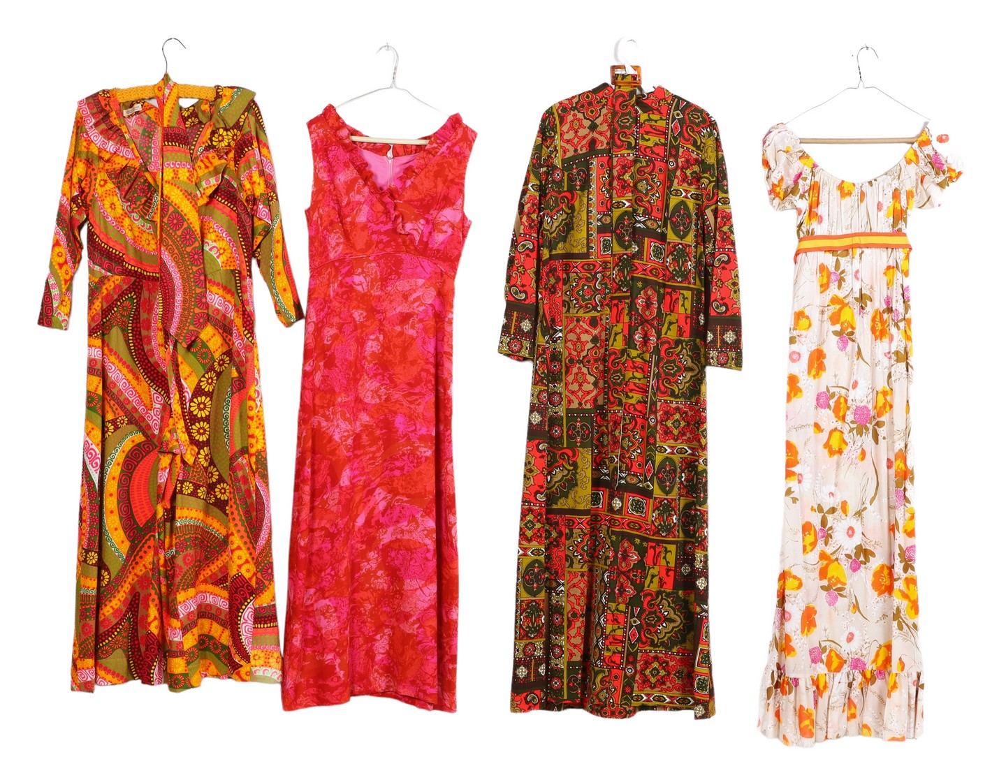 (4) 1960's/70's Dresses and