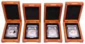 (4) 2007 PROOF SILVER EAGLE $1