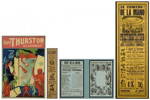 4 ADVERTISING MAGIC POSTERS1st