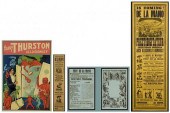 4 ADVERTISING MAGIC POSTERS1st