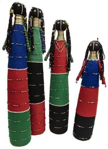 (4) AFRICAN NDEBELE FEMALE