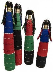 (4) AFRICAN NDEBELE FEMALE INI