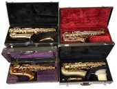 (4) Alto saxophones, c/o Colle