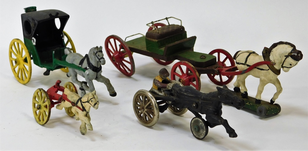 4 AMERICAN AND BELGIAN HORSE AND