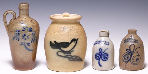(4) AMERICAN NORTHEASTERN STONEWARE