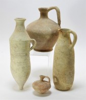 4 ANCIENT CYPRIOT EARTHENWARE