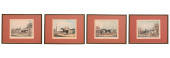 4 ANTIQUE CARLE VERNET HORSE R