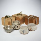 (4) ANTIQUE JAPANESE CHAWAN TE