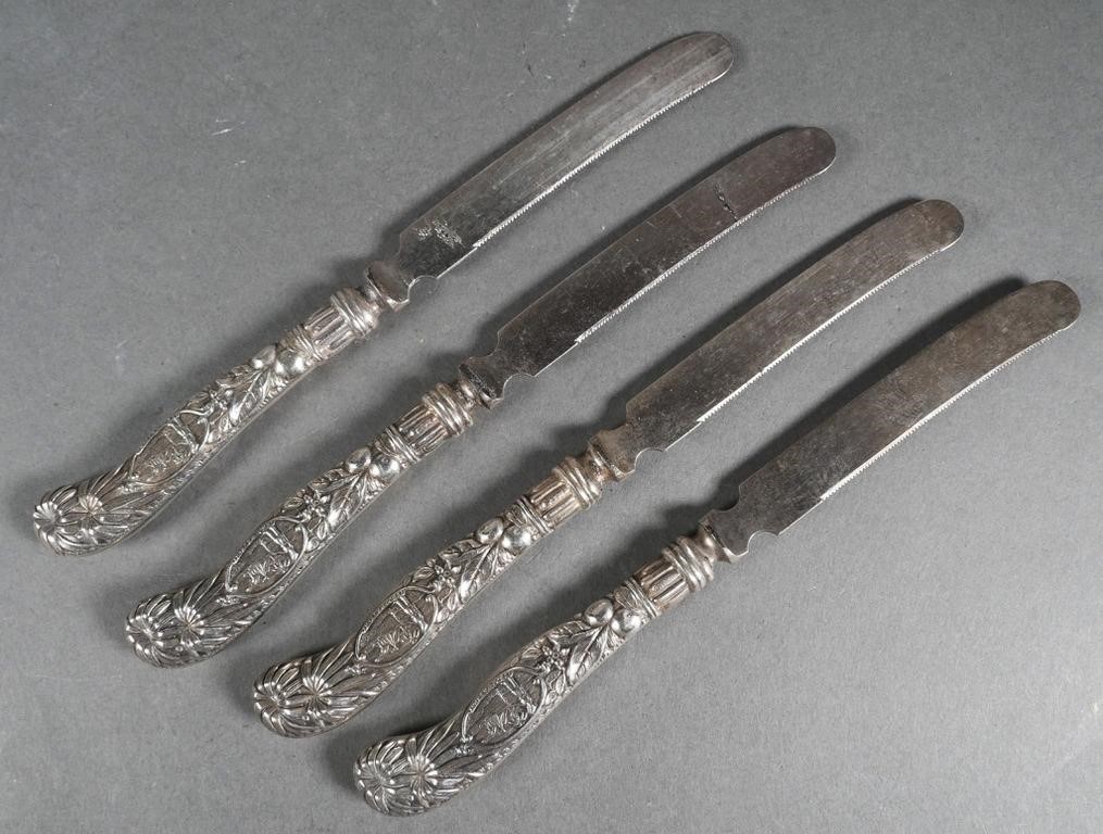 (4) ANTIQUE STERLING FLORIDA