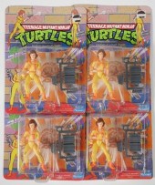 (4) APRIL O'NEIL ACTION FIGURE