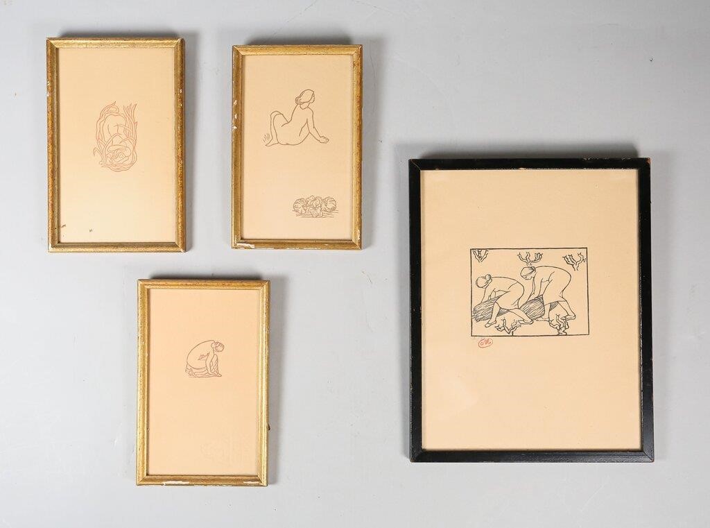 4 ARISTIDE MAILLOL WOODCUTSAristide