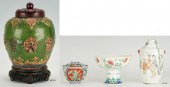4 ASIAN CERAMIC ITEMS1st item: