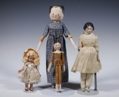 (4) ASSORTED DOLLS Group of (4
