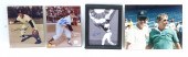 4 AUTOGRAPHS MAYS, REESE, RIZZ