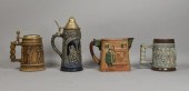 4 BEER STEINS4 Beer steins. 2