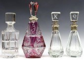 (4) BOHEMIAN CUT-TO-CLEAR & CR