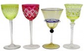 (4) BOHEMIAN, VENETIAN & BACCA
