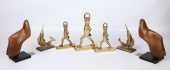 (4) Bookend pairs and doorstop