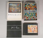 4 BOOKS ON PAUL KLEEPaul Klee