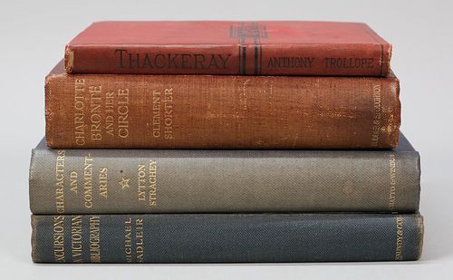 4 BOOKS STRACHEY, SADLEIR,