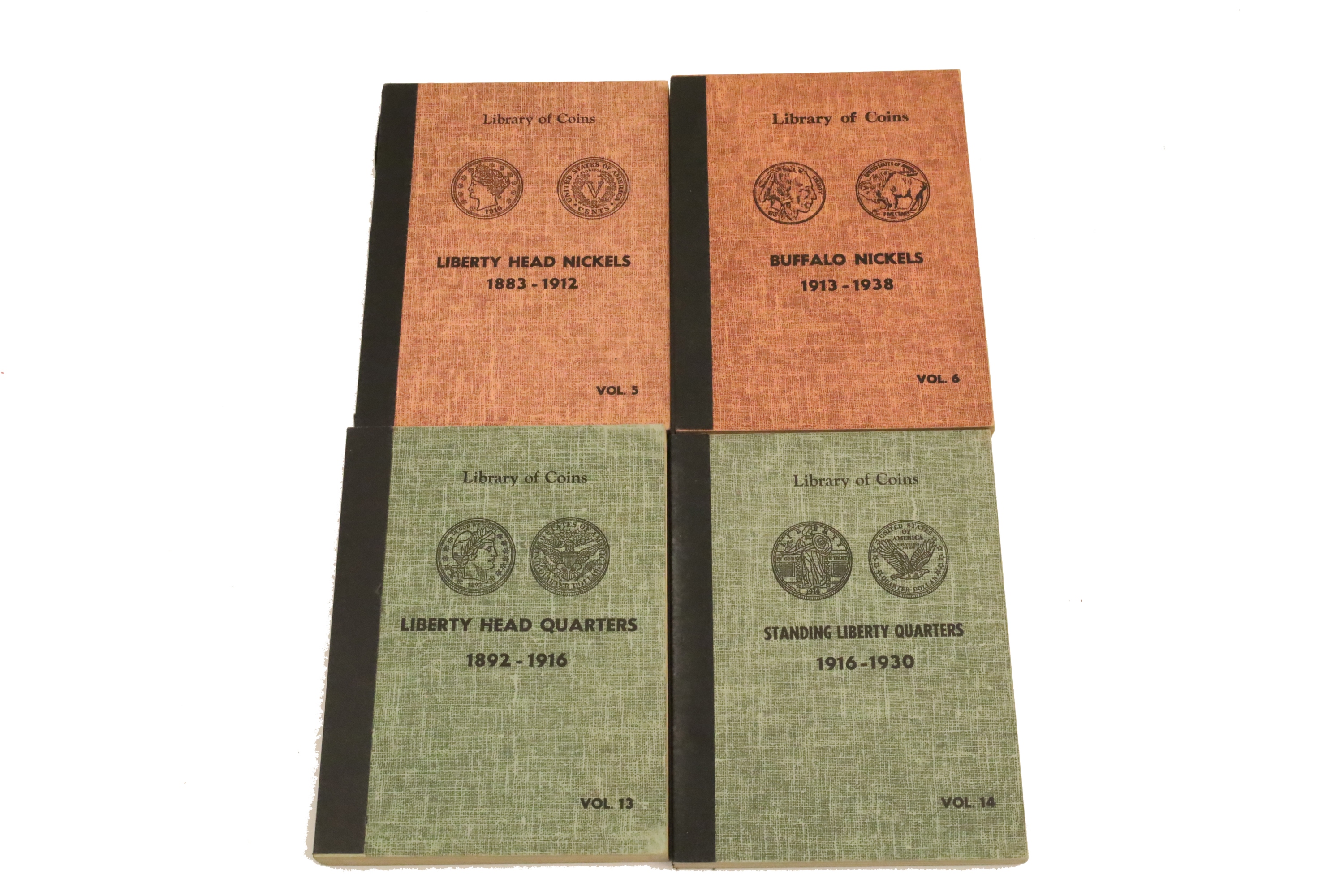 4 BOOKS TITLED "LIBRARY OF COINS" 4