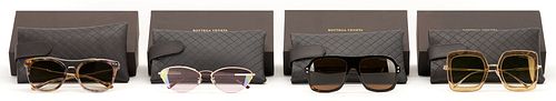 4 BOTTEGA VENETA SUNGLASSES W/